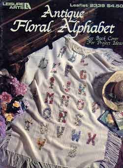 画像1: Antique Floral Alphabet