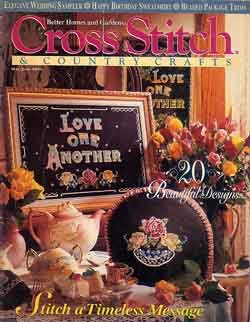 画像1: Cross Stitch & country crafts