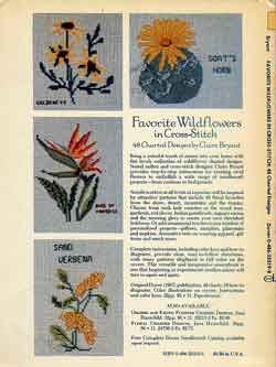 画像2: Favorite Wildflowers in Cross-Stitch