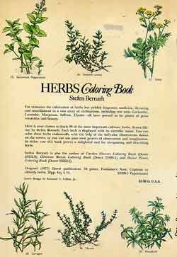 画像2: HERBS COLORING BOOK