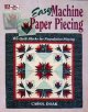 Easy Machine Paper Piecing