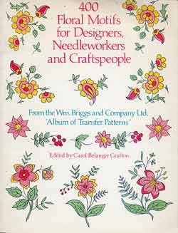 画像1: 400 Floral Motifs for Designers Needle workers and Craftspeople