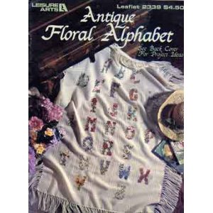 画像: Antique Floral Alphabet