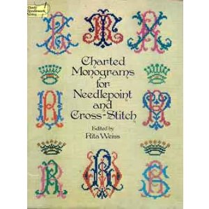 画像: Charted Monograms for Needlepoint and Cross-Stitch