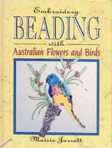 画像: embroidery BEADING with Australian Flowers and Birds