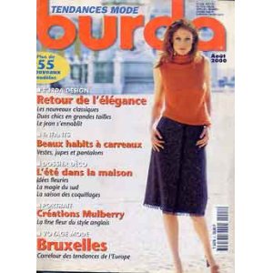 画像: burda　'00/8