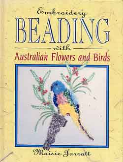 画像1: embroidery BEADING with Australian Flowers and Birds